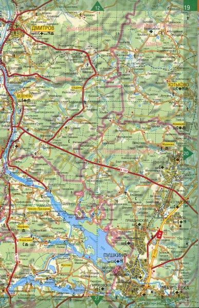 Леспаркхоза Клязьминский на 1-й карте