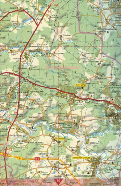 Красный Поселок (Моск. обл., Истринский р-н) на 2-й карте